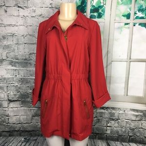 Zenergy By Chico’s Size 0 Red Jacket